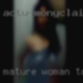 Mature woman topless