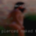 Pierced naked females